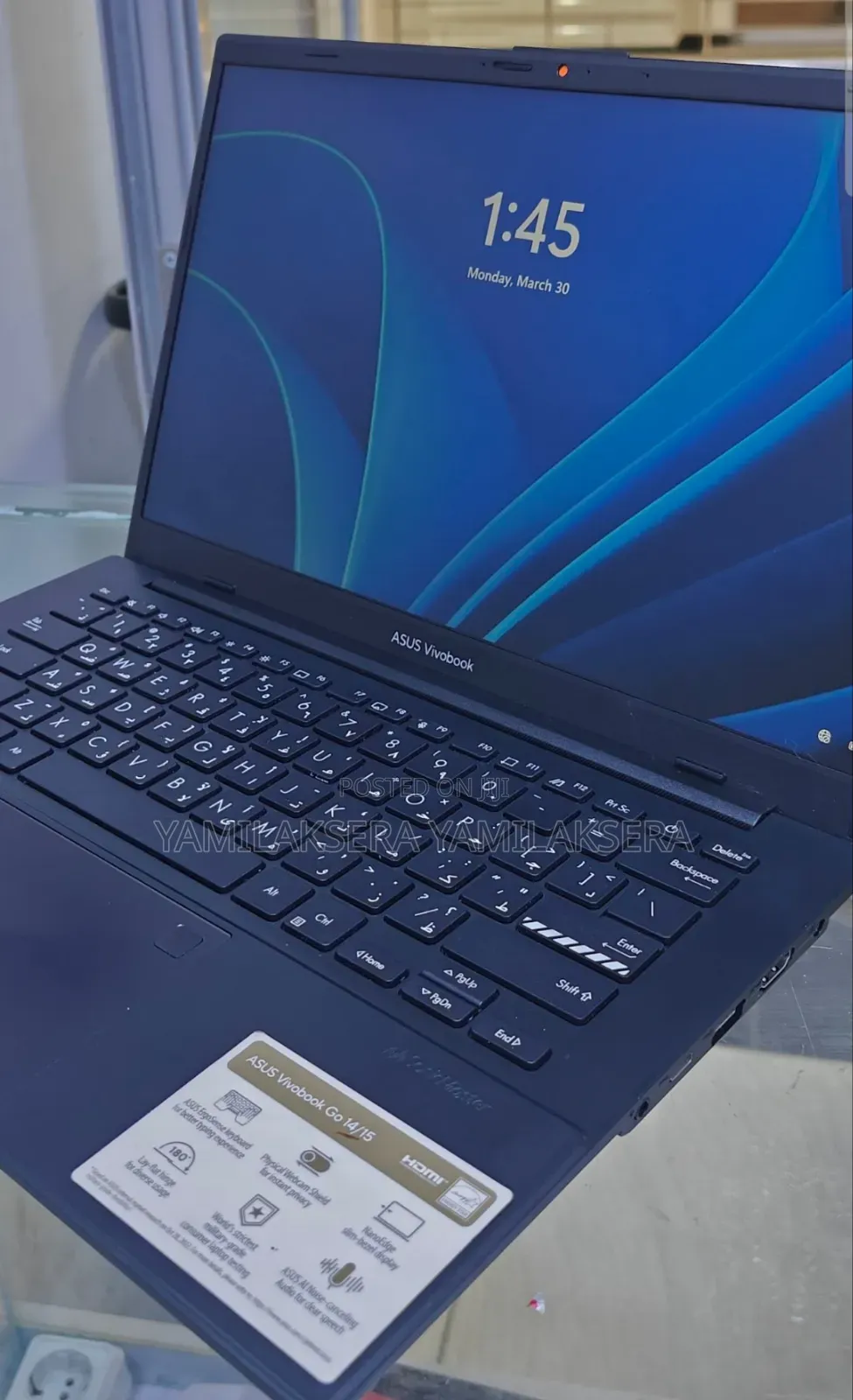 New Laptop Asus 8GB AMD Ryzen 5 SSD 512GB