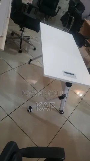 Office Table 120 Metal Leg