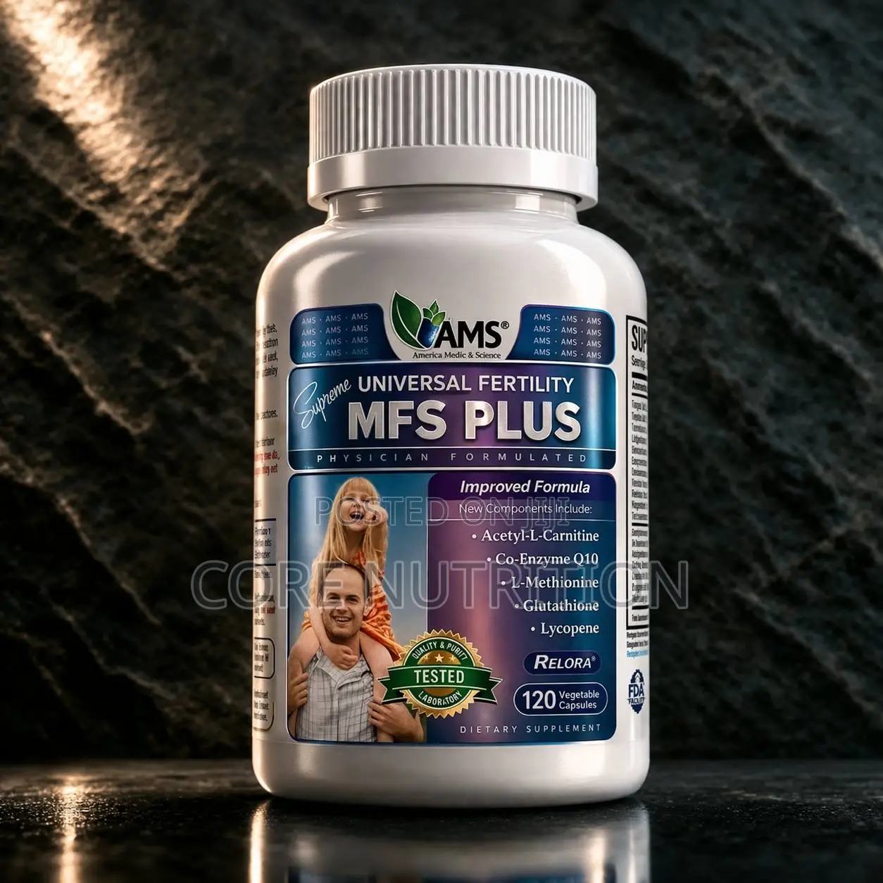 Mfs Plus Universal Fartility , 120 Capsules