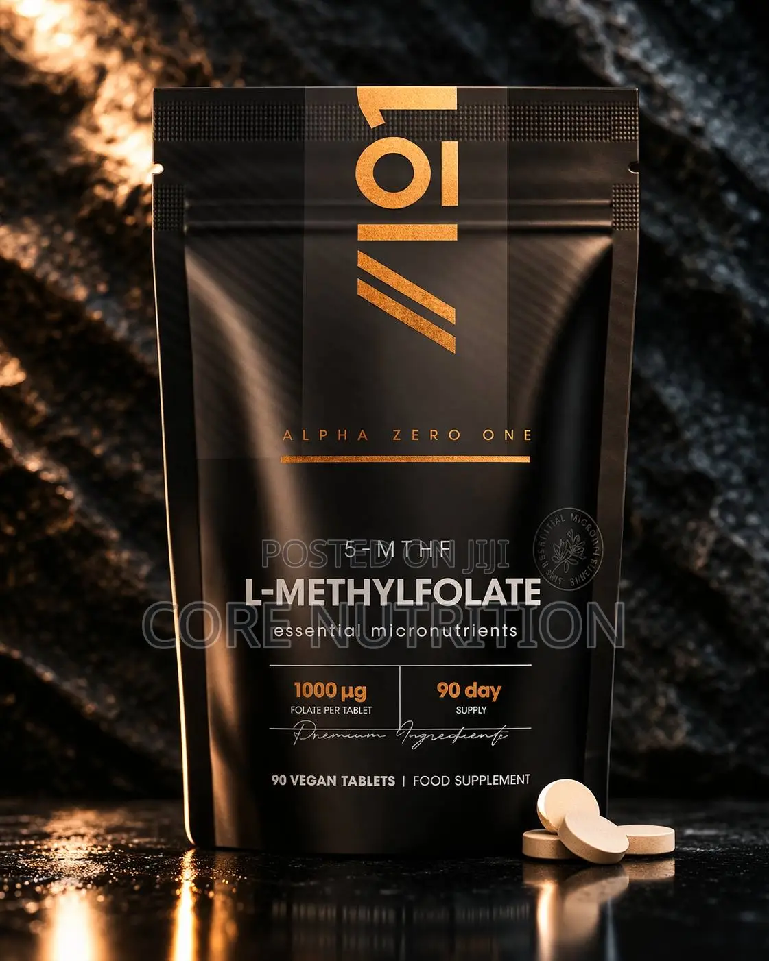 5 - MTHF ( L-Methylfoolate) 1000 Ųg , 90 Tablets