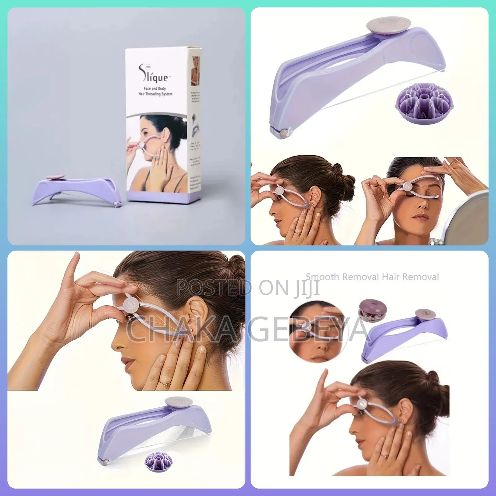 Sildne Threading System – Removes Hair From Root, Portable