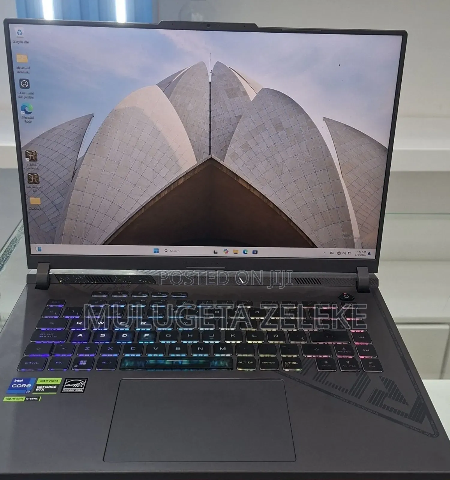 New Laptop Asus ROG Strix G15 16GB Intel Core i7 SSD 1T