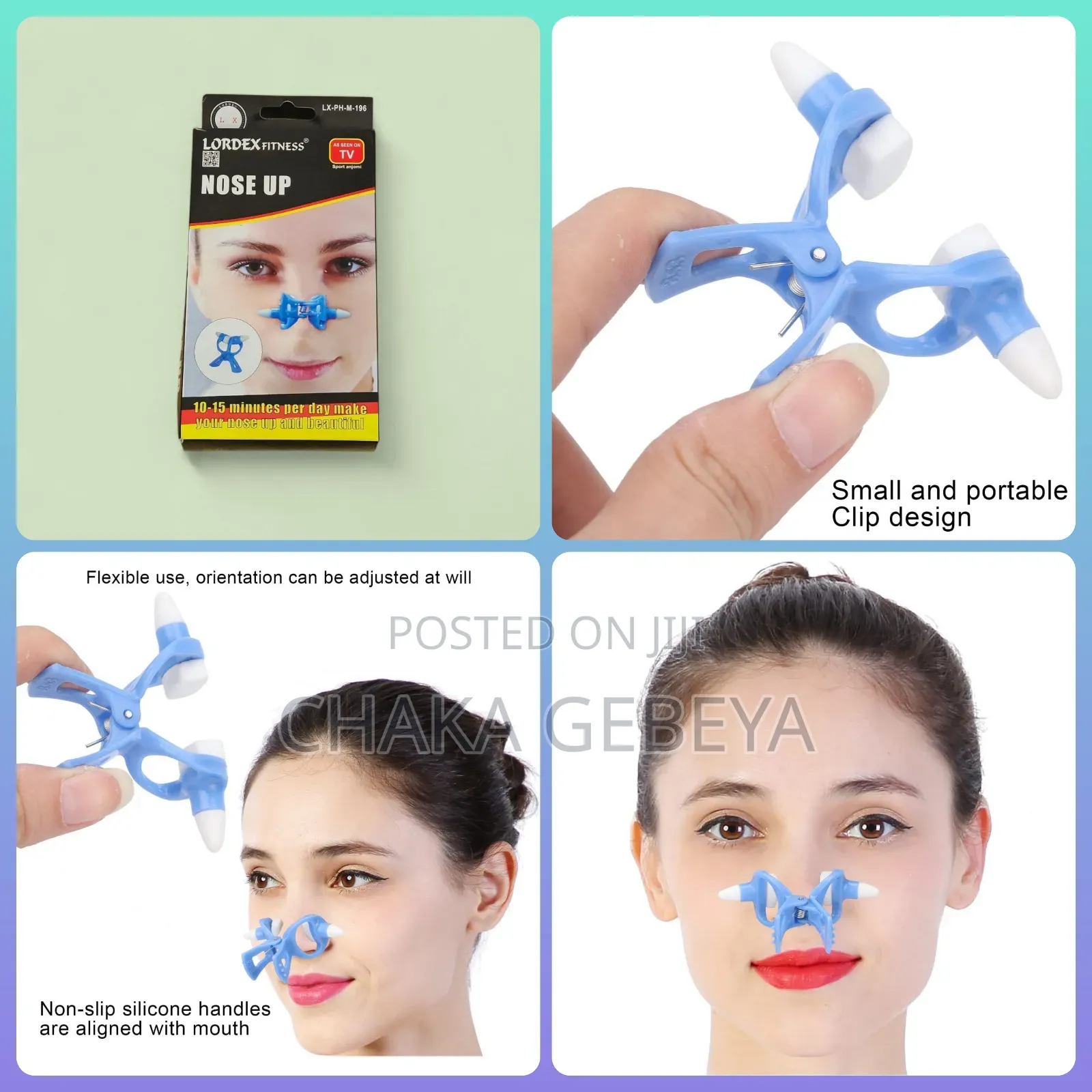 Non‐Surgical Nose Lift Clip – Improves Nose Shape Naturally