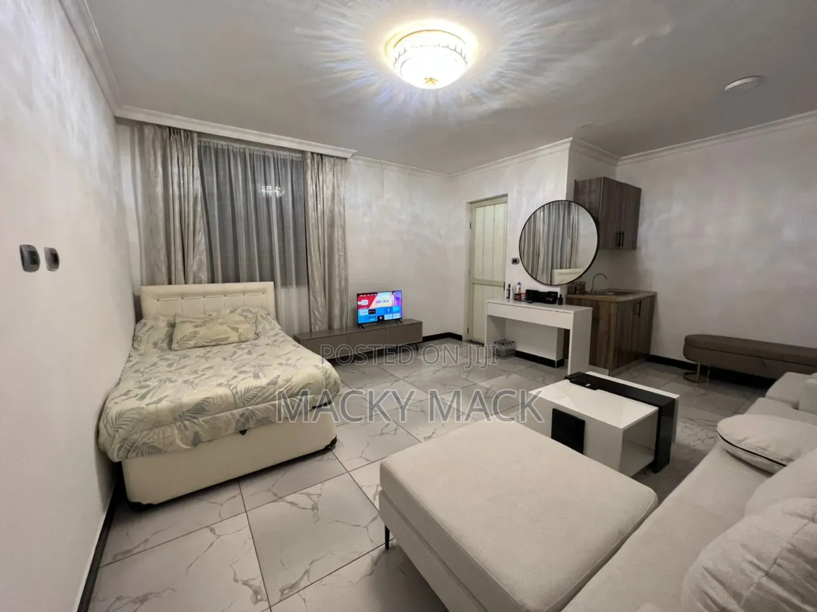 Furnished 1bdrm Apartment in Bole for rent