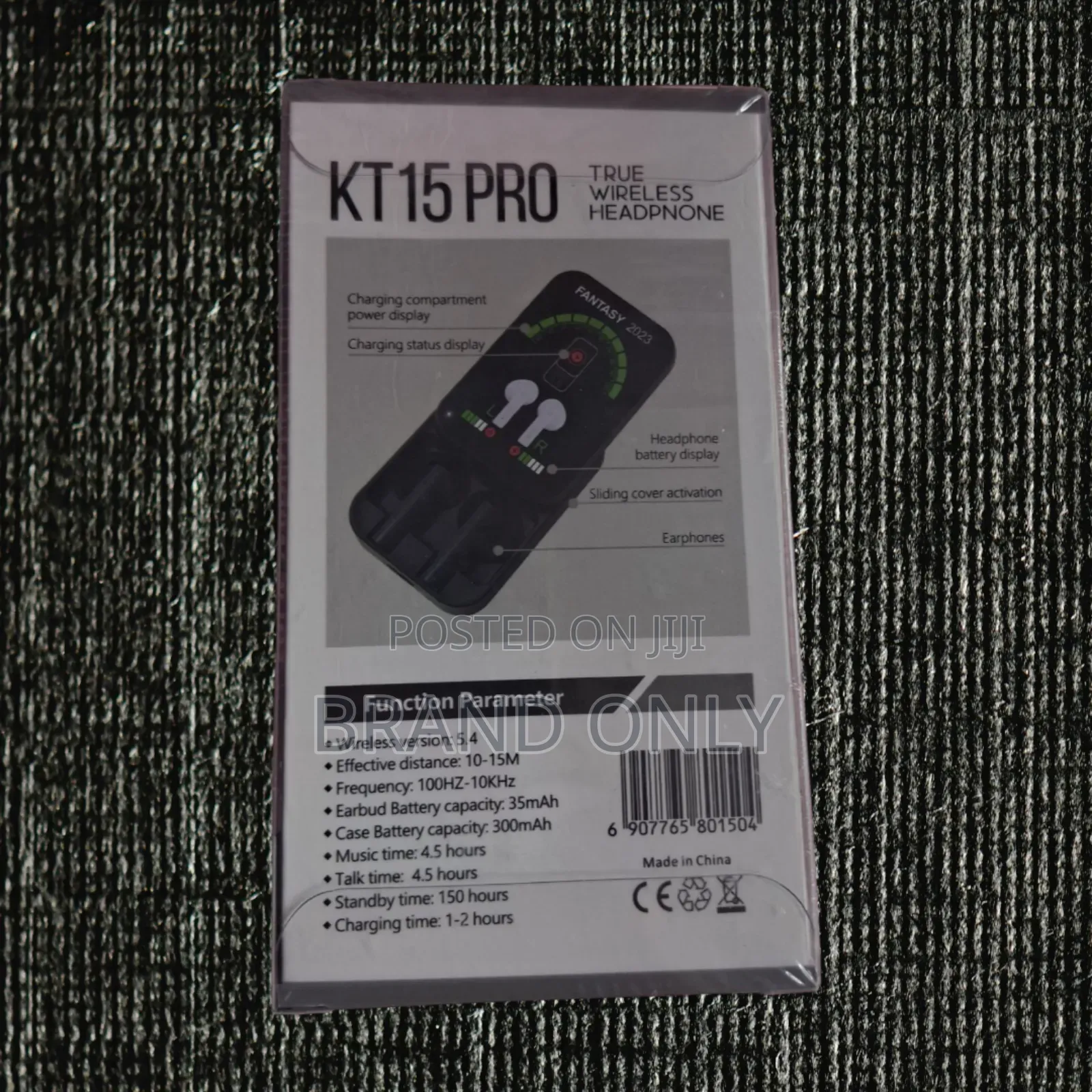 Sleek Design, Deep Bass, Total Silence KT15
