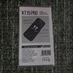 Sleek Design, Deep Bass, Total Silence KT15