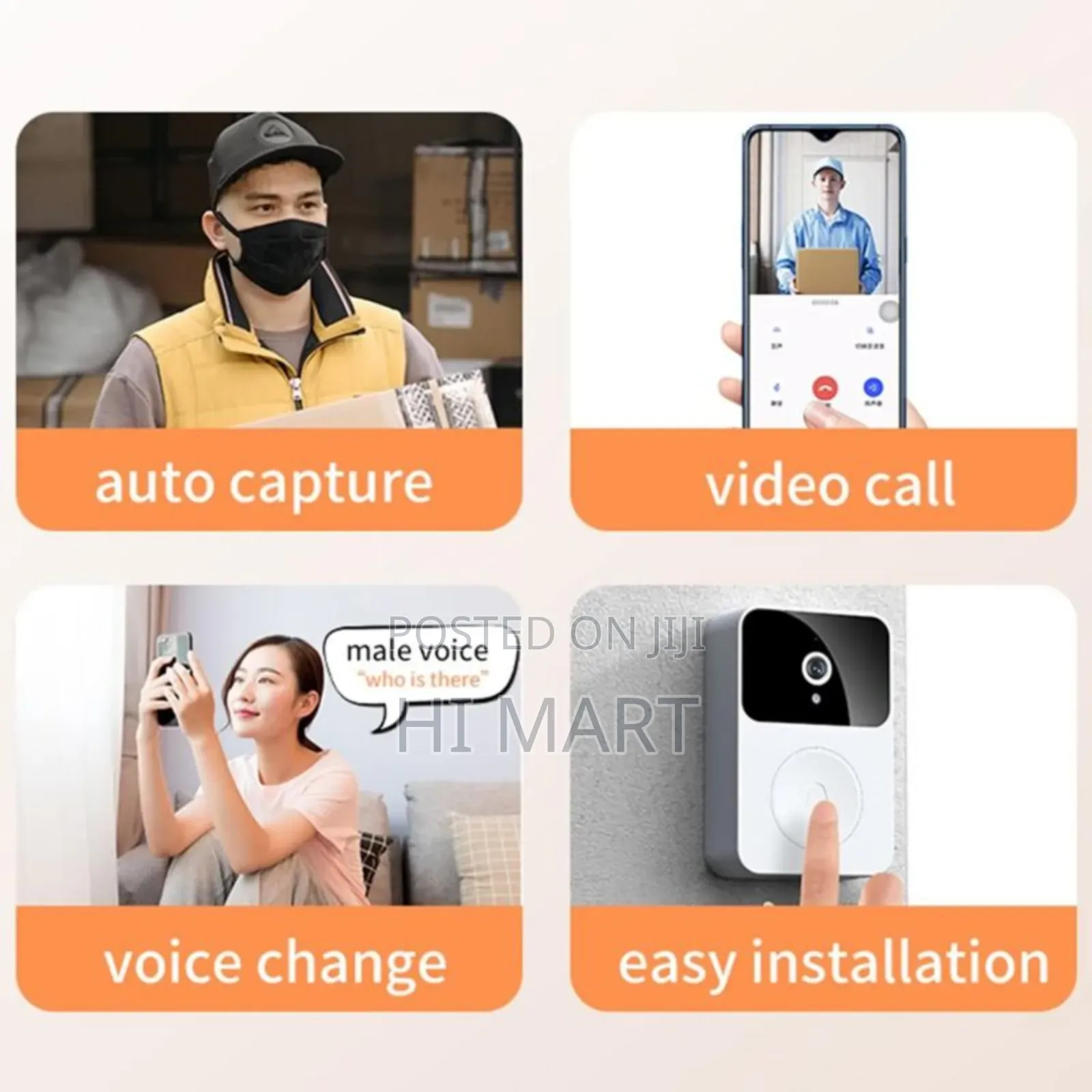 Smart Wireless Video Doorbell