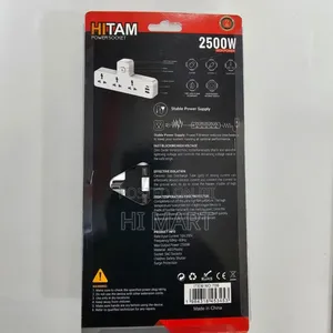Top Quality Hitam 5in1 Power Socket