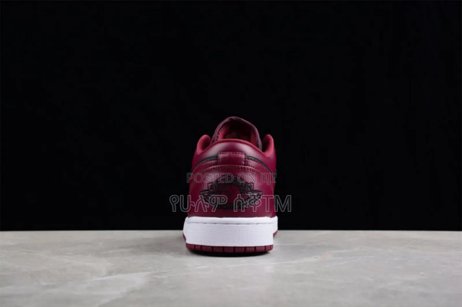 Nike Air Jordan 1 Low 'Cherrywood Red/Black' Men's Shoes