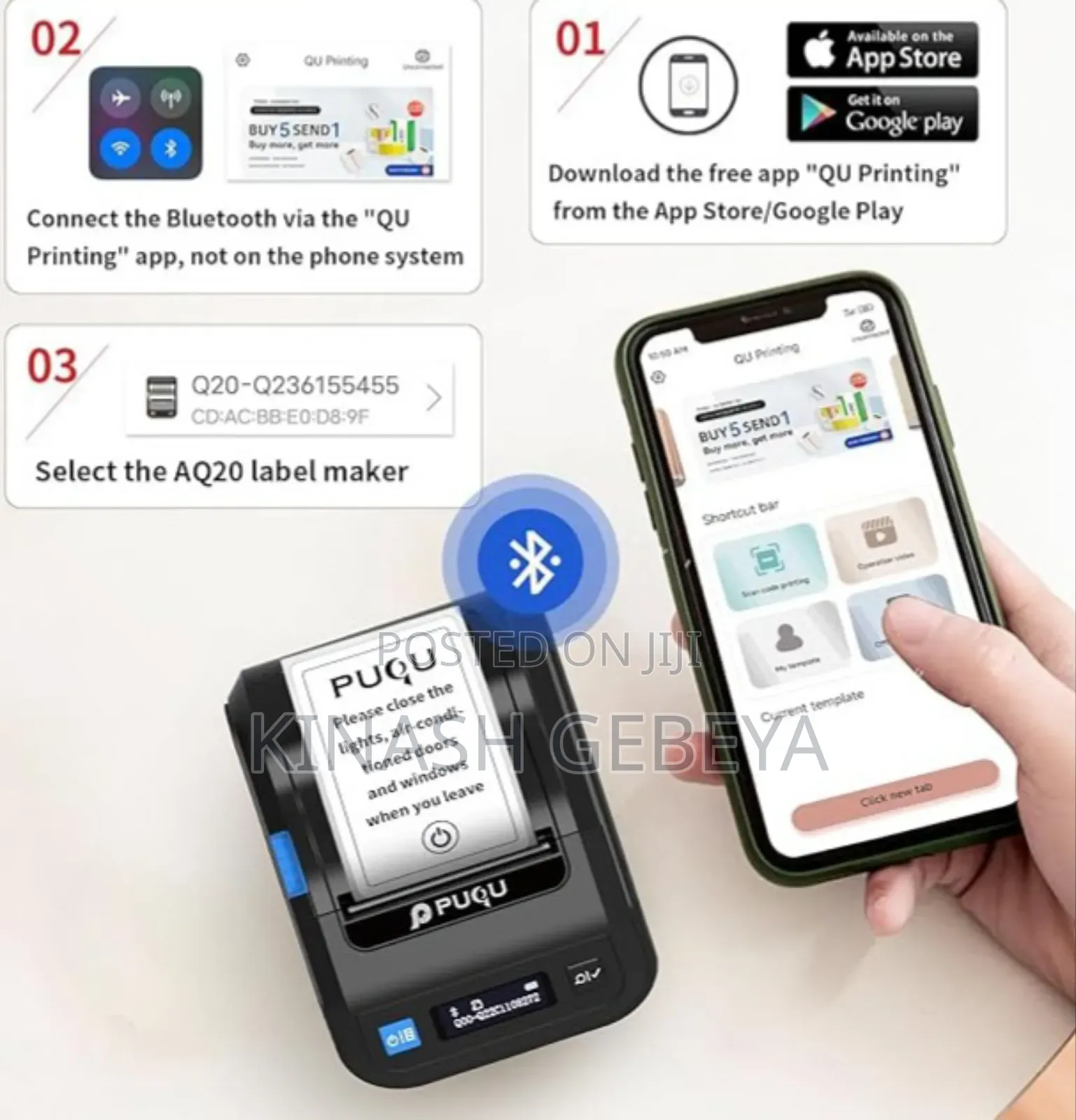 Top Quality Portable Smart Label Printer