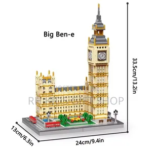 6473 PCS Big Ben London Blocks