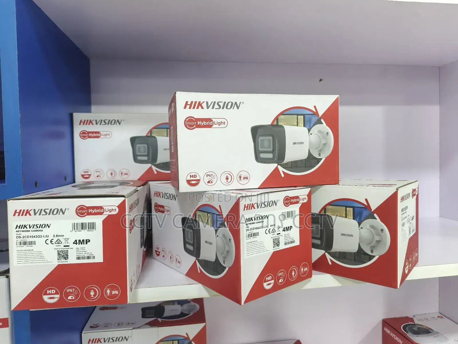 Hikvision 4mp Smart Hyrid Light CCTV Camera