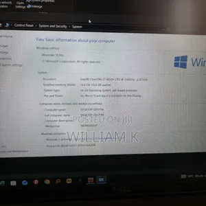 Laptop Dell Precision 3541 16GB Intel Core 7 SSD 512GB