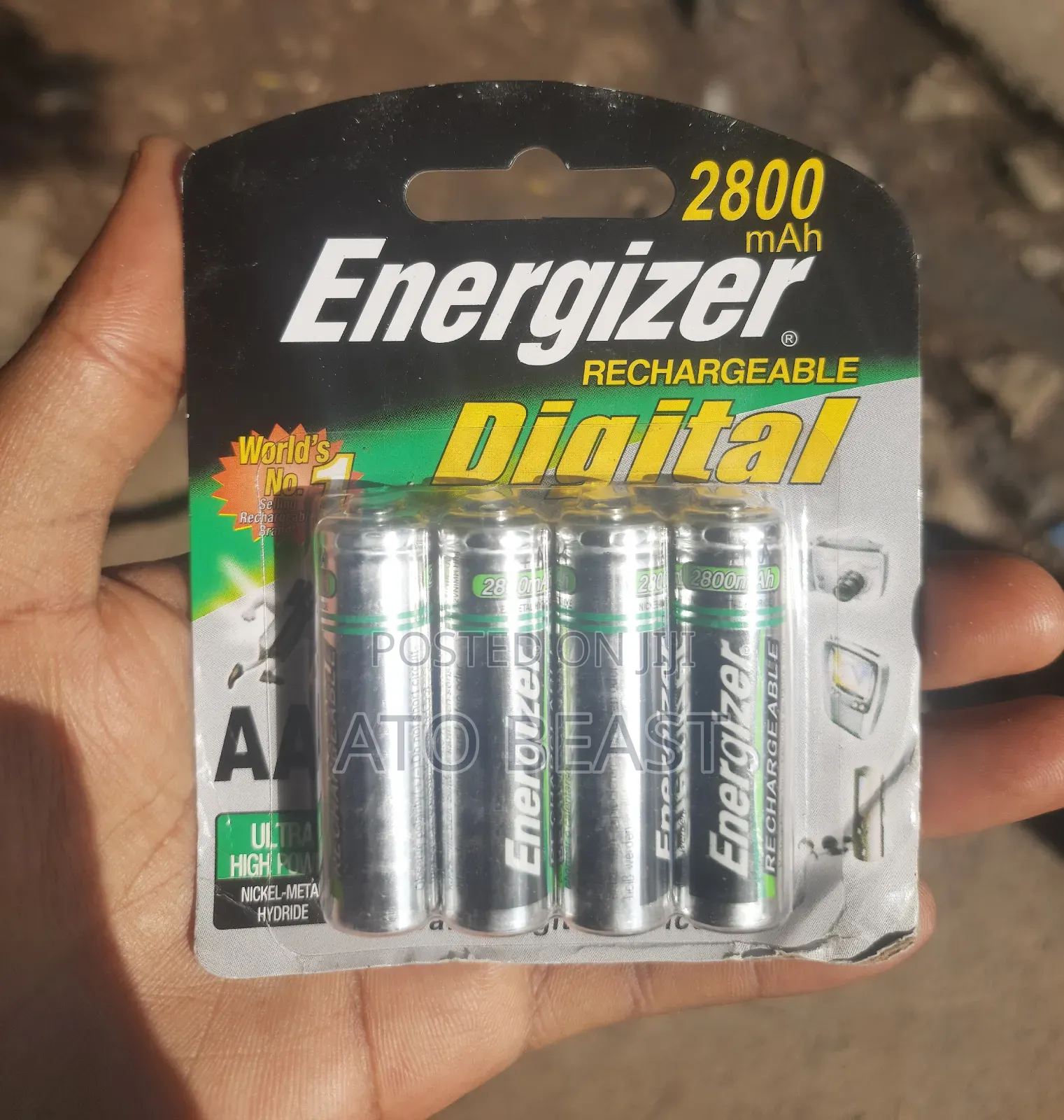 Energizer Rechargeable Digital Aa Batteries