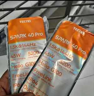 New Tecno Spark 40 Pro 256 GB Silver