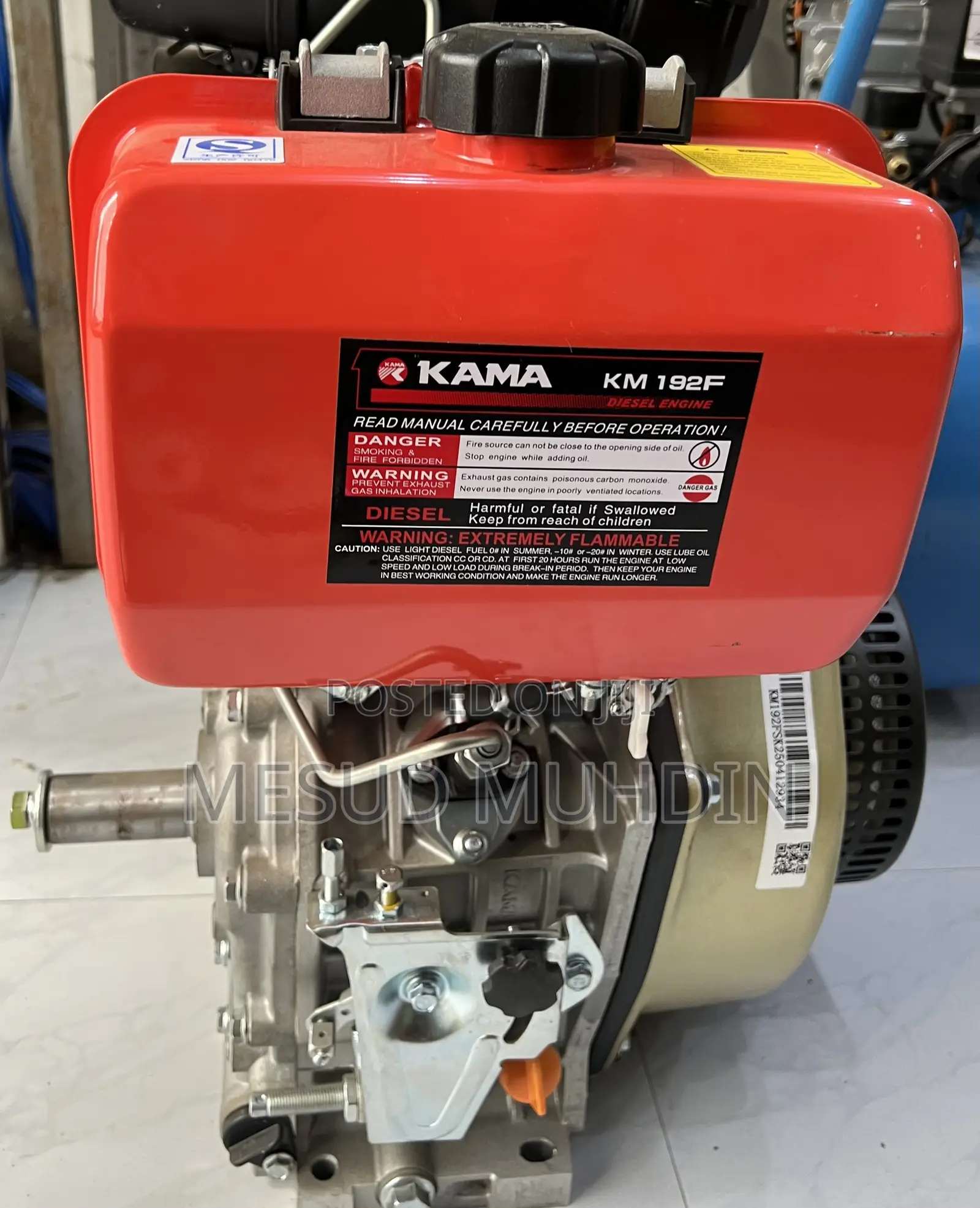 Kama Diesel Engine 192f