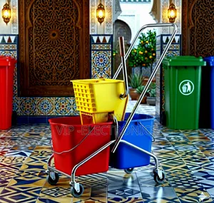 Strong Durable Plastic the Janitor’S Mosaic
