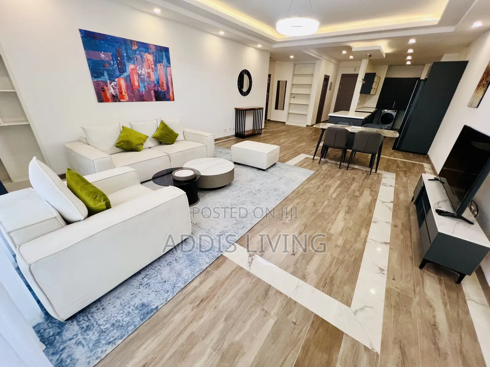 Furnished 3bdrm Apartment in Bole for rent