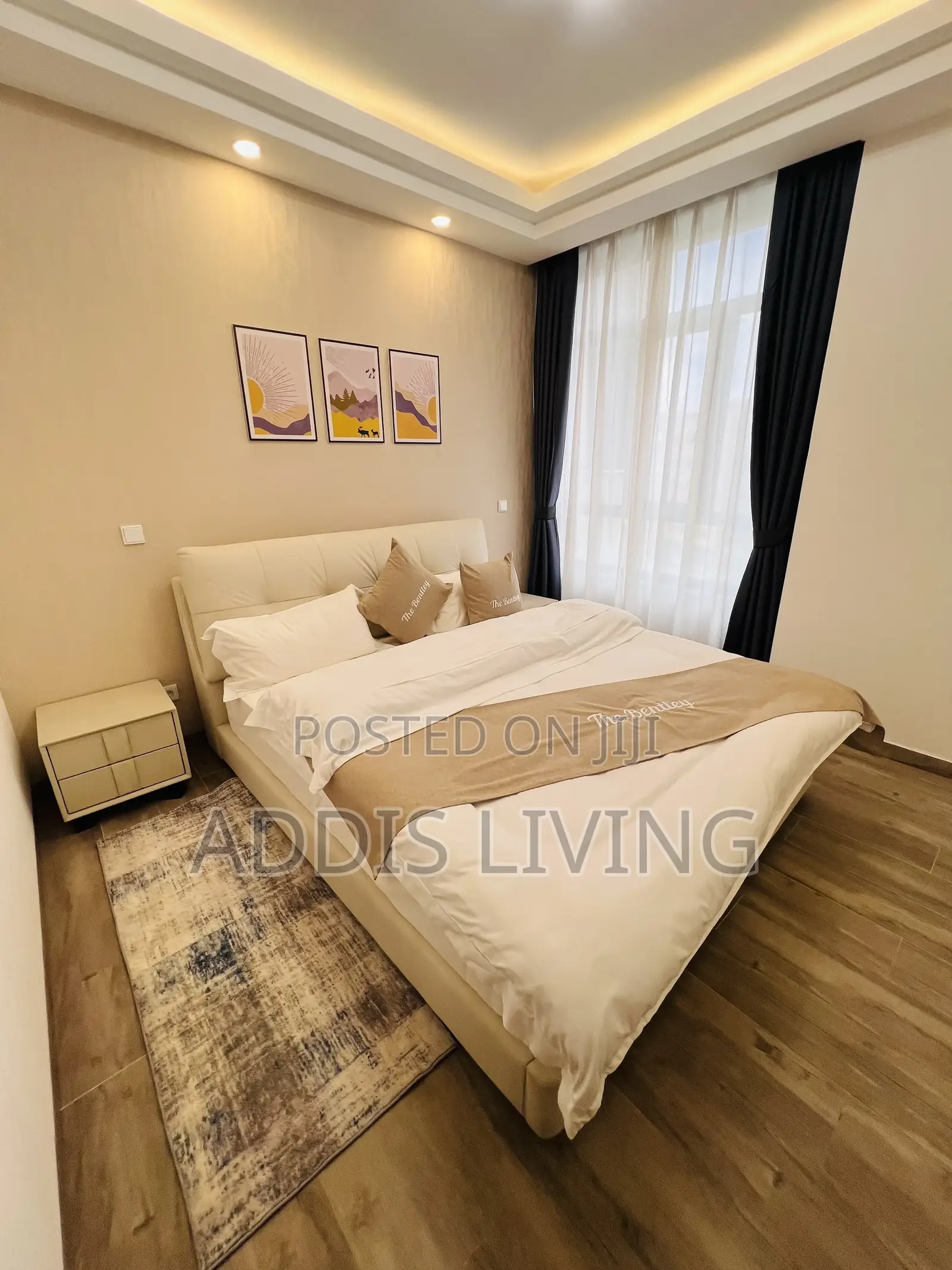 Furnished 3bdrm Apartment in Bole for rent