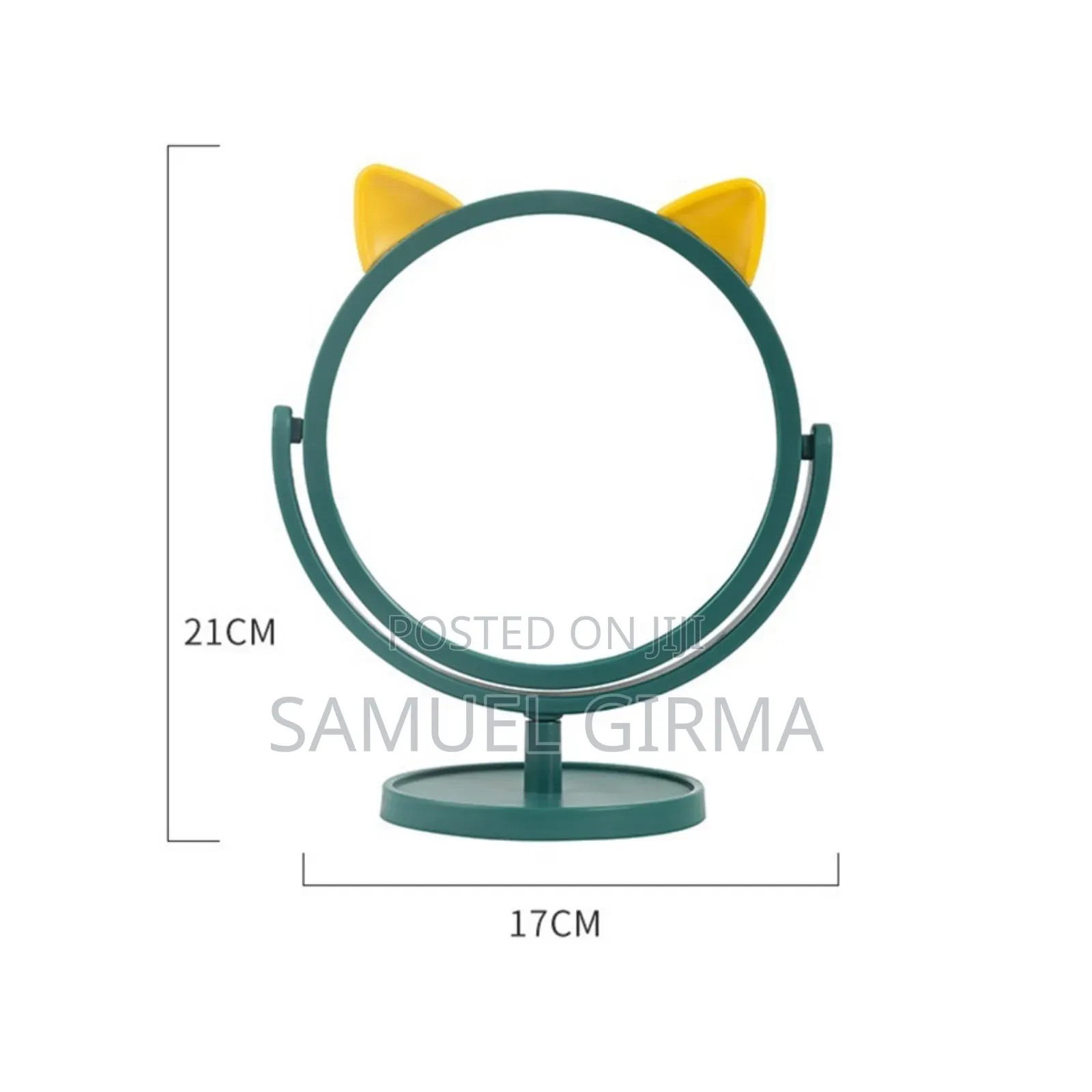 Mirror Portable Rotating Tabletop