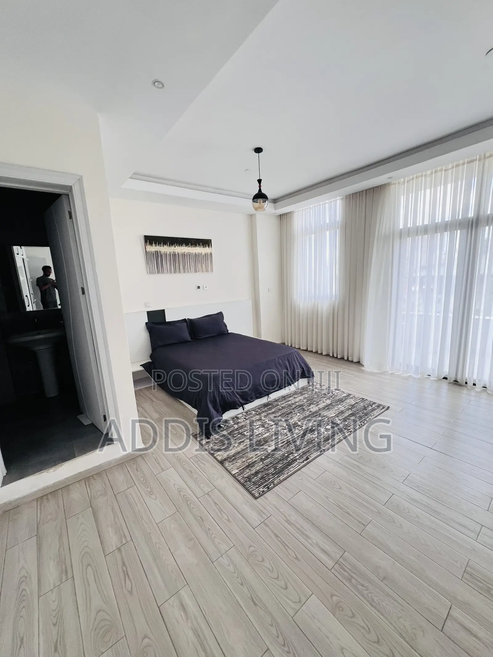 Furnished 3bdrm Apartment in Bole for rent