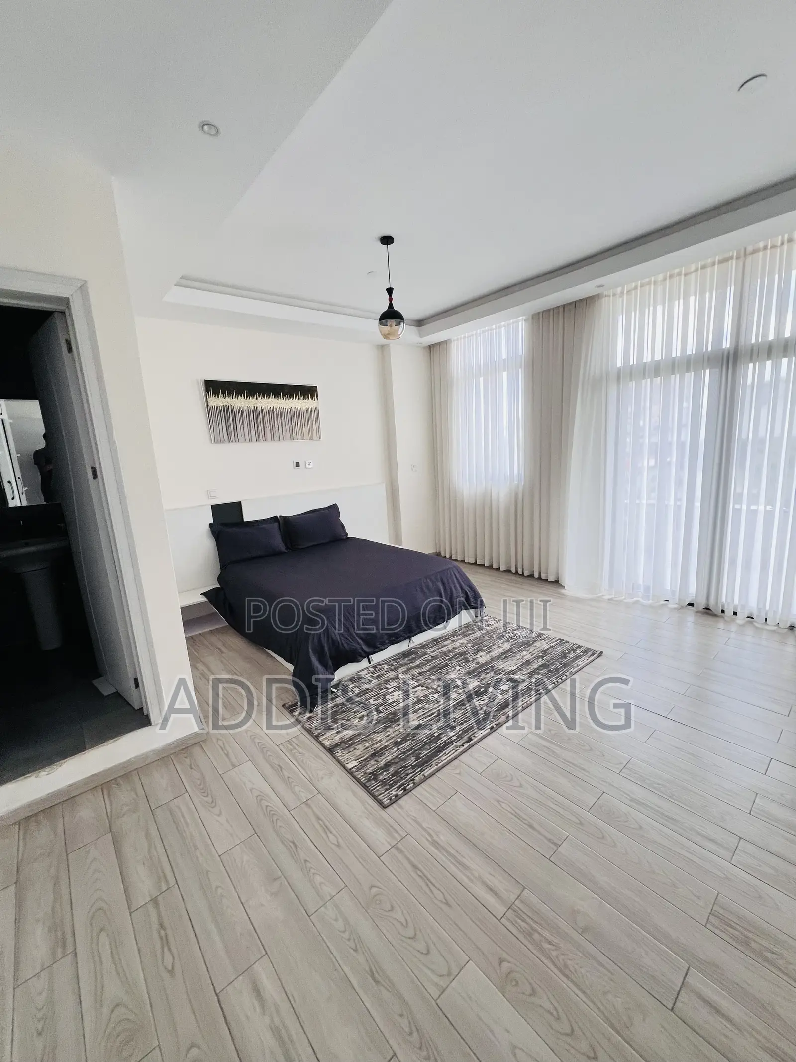 Furnished 3bdrm Apartment in Bole for rent