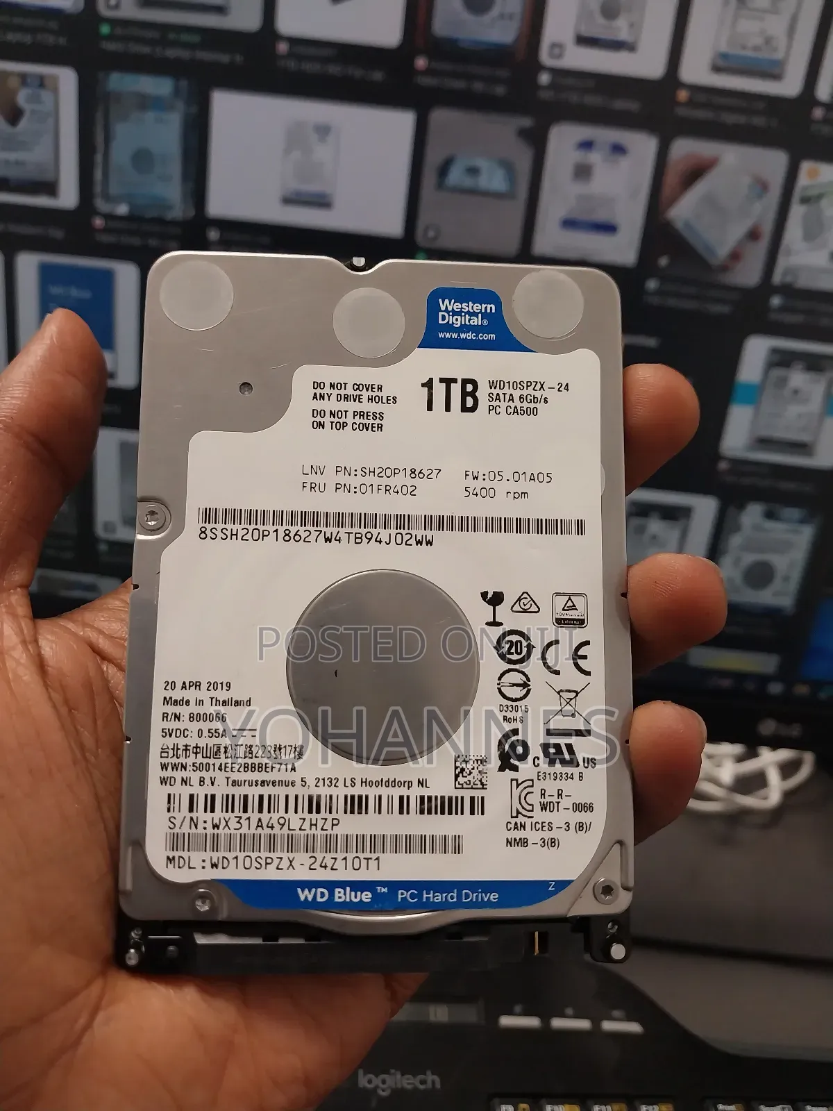Wd 1tb Laptop Hard Disk