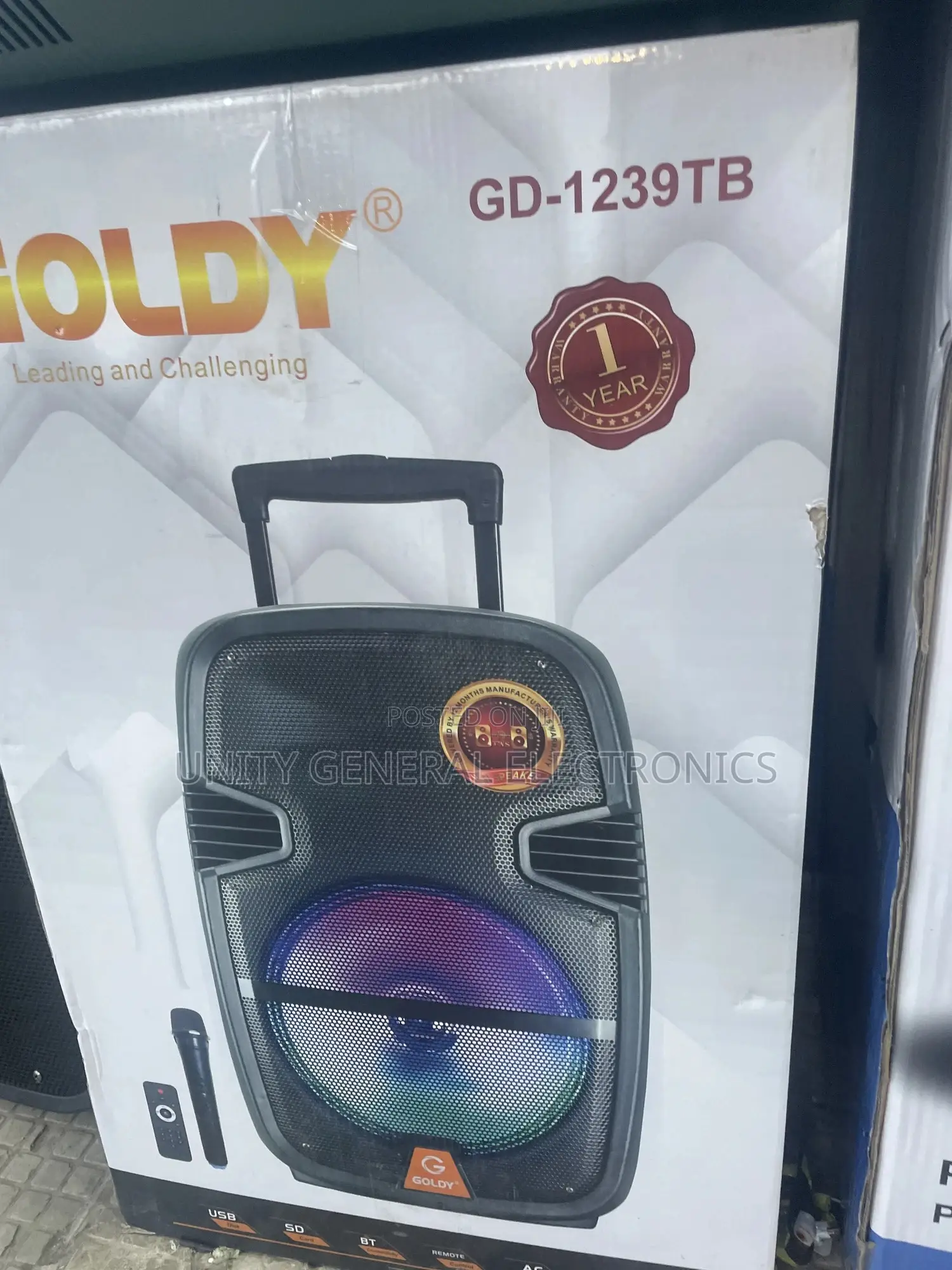 Goldy Speaker