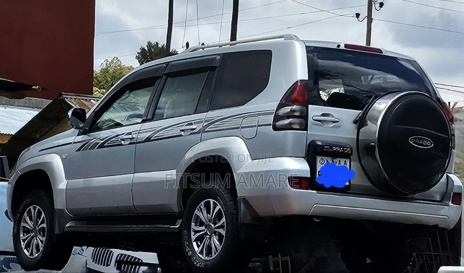Toyota Land Cruiser 2004 Silver