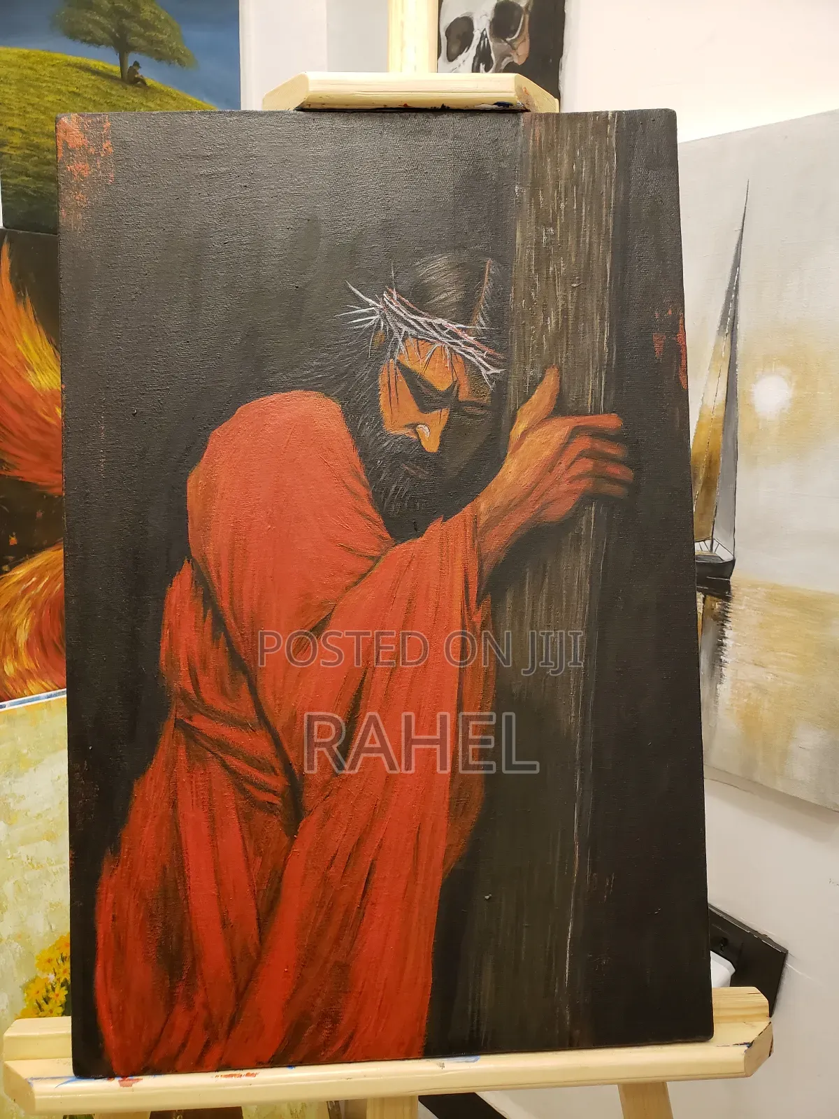 Crisis Painting on Canvas