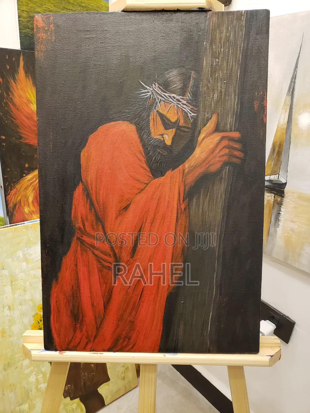 Crisis Painting on Canvas