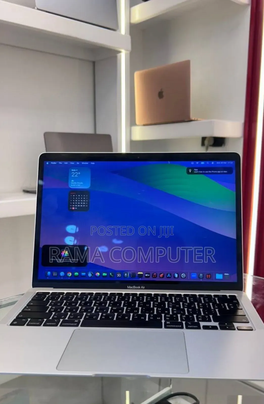 New Laptop Apple MacBook Air 2020 M1 8GB Apple M1 SSD 256GB