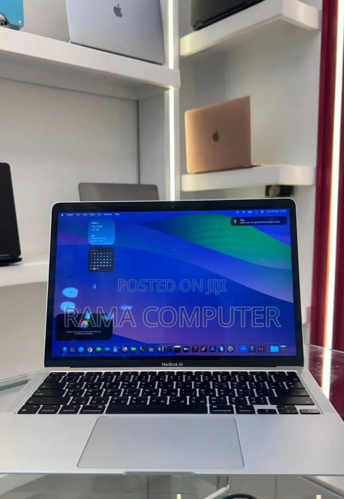 New Laptop Apple MacBook Air 2020 M1 8GB Apple M1 SSD 256GB