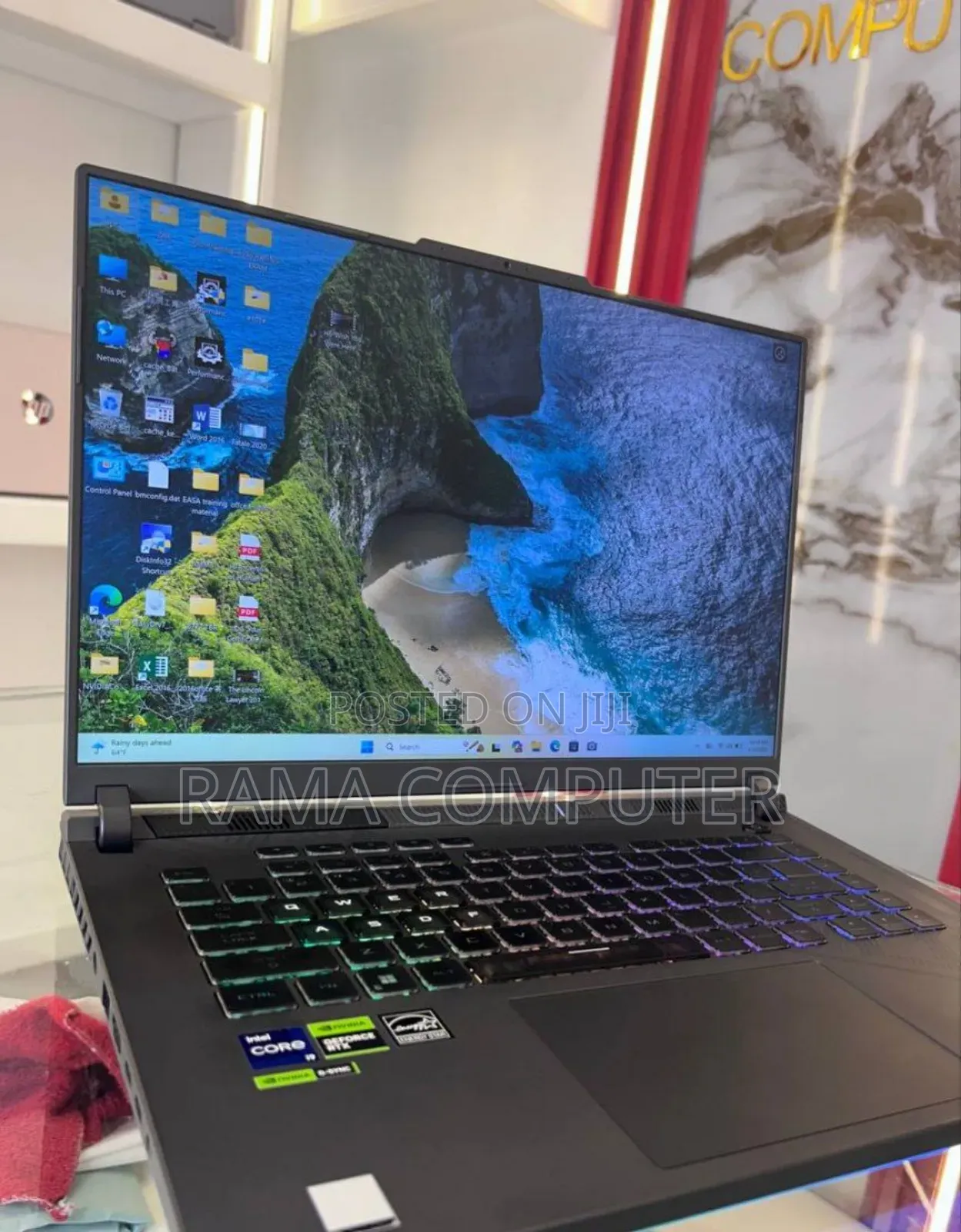 New Laptop Asus ROG Strix G16 G614 16GB Intel Core i9 SSD 1T