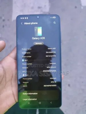 New Samsung Galaxy A06 128 GB Blue