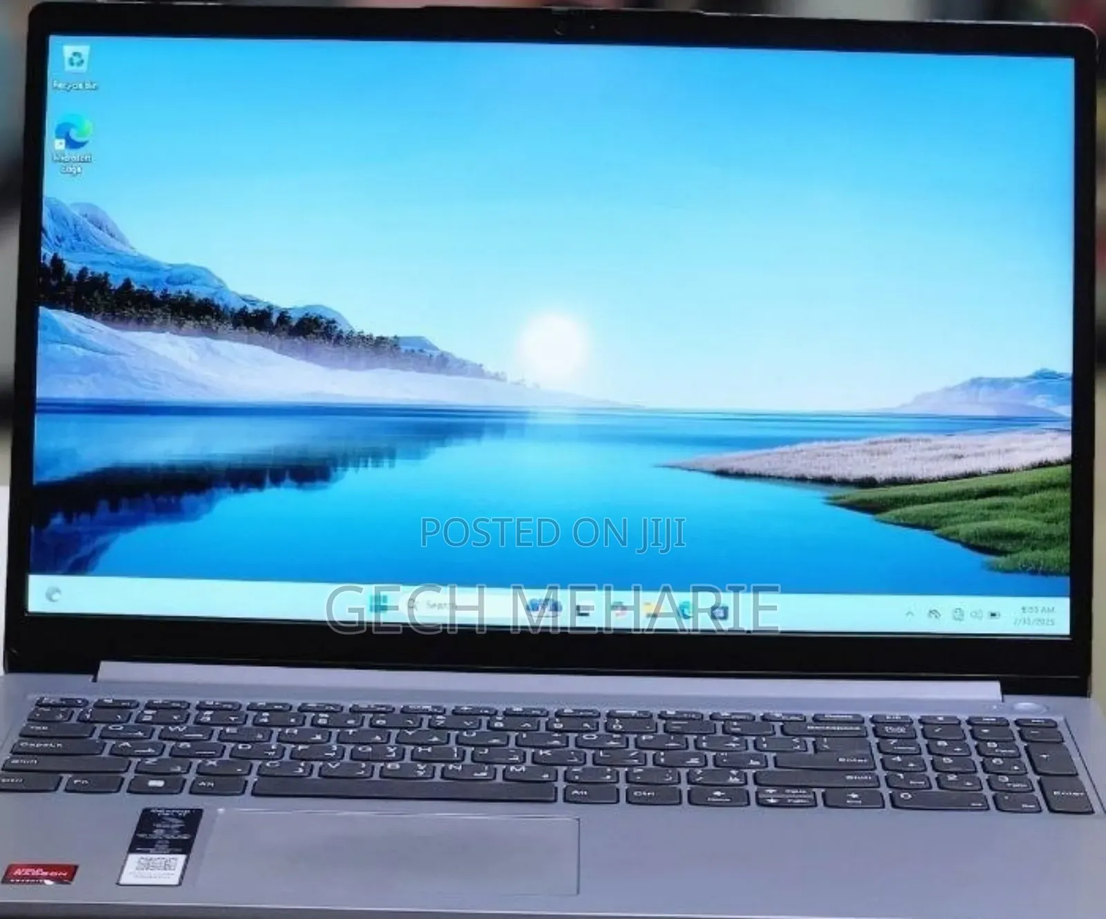 New Laptop Lenovo Ideapad 3 8GB AMD Ryzen 5 SSD 512GB