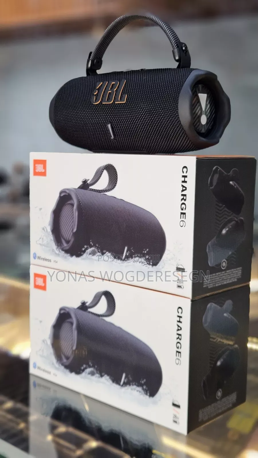 JBL Charge 6 – Powerful Bass, Premium Look, All-Day Battery