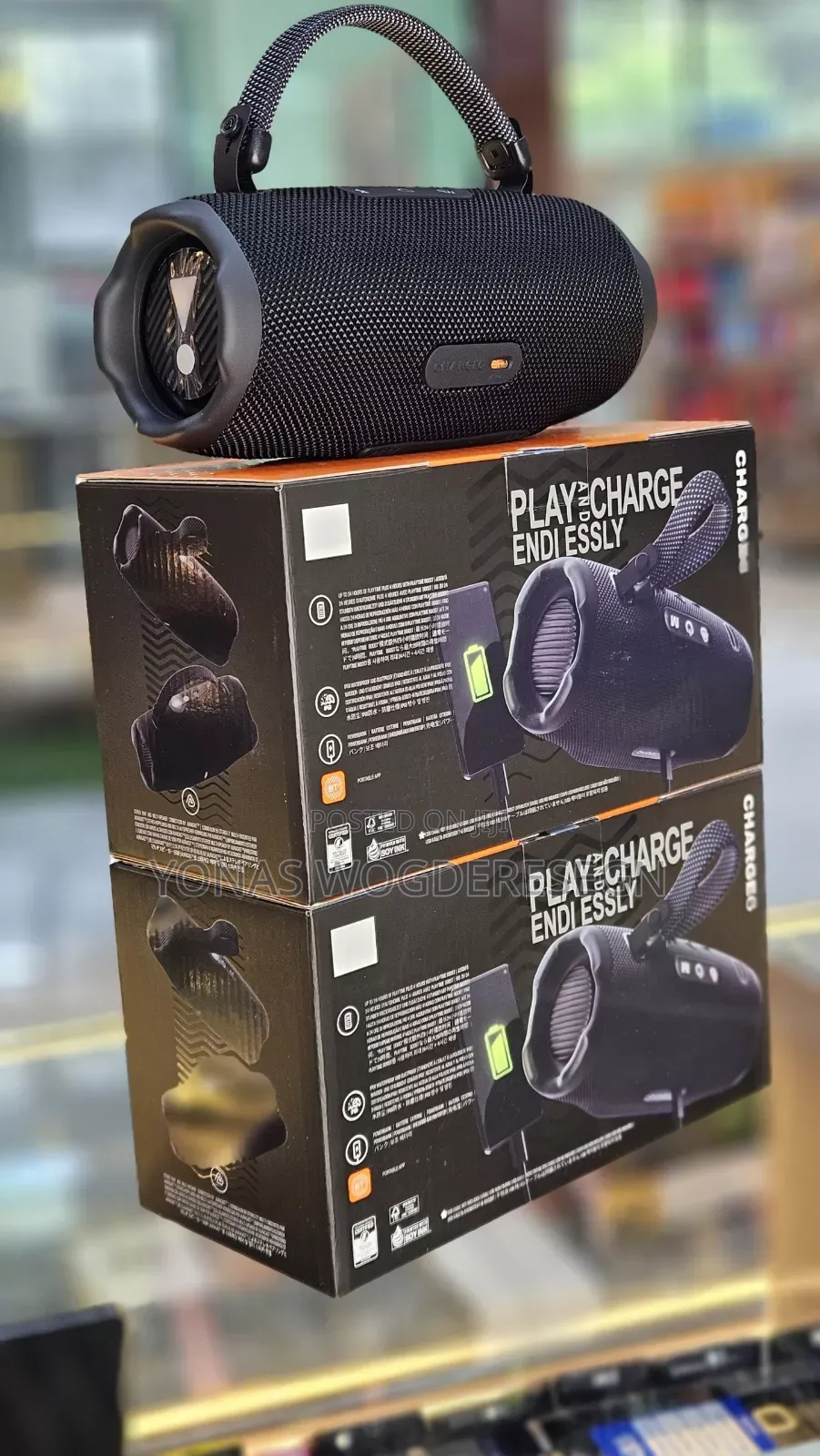 JBL Charge 6 – Powerful Bass, Premium Look, All-Day Battery