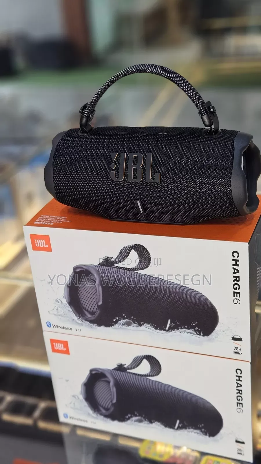 JBL Charge 6 – Powerful Bass, Premium Look, All-Day Battery