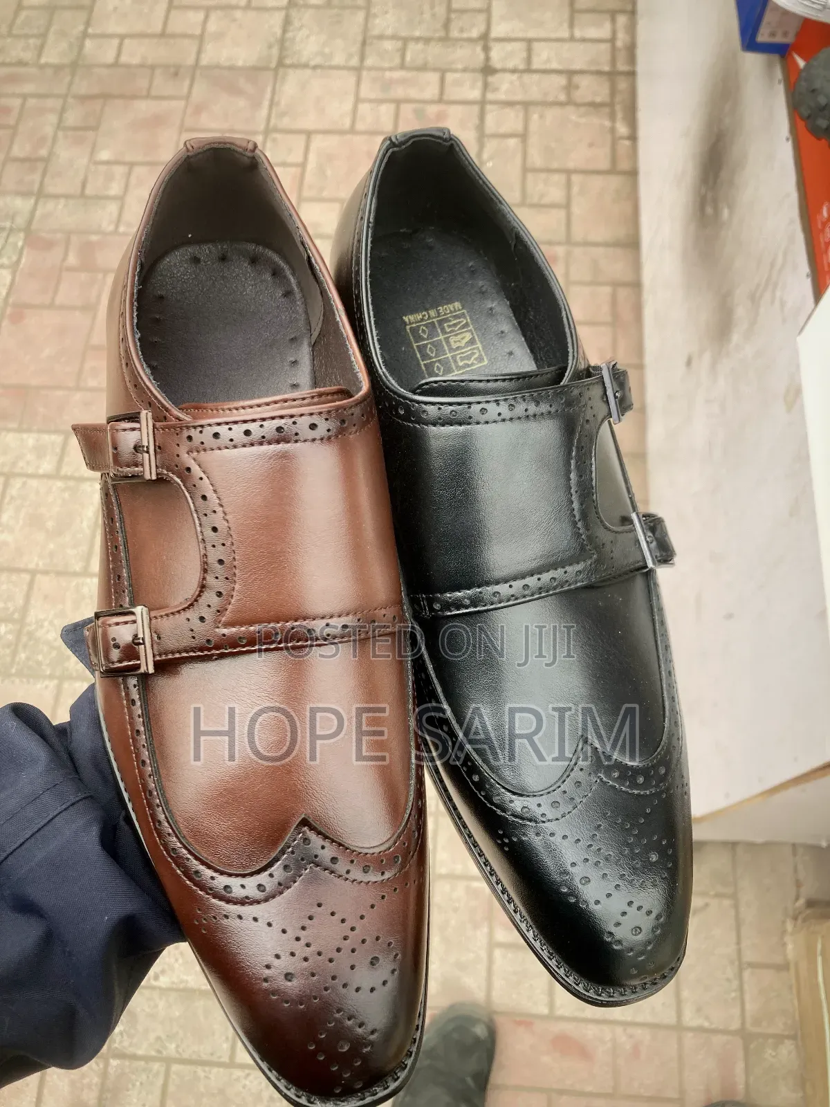 (Double Monk Strap) ጫማ