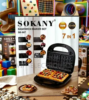 Sokany Sandwich Snack Maker 7in 1