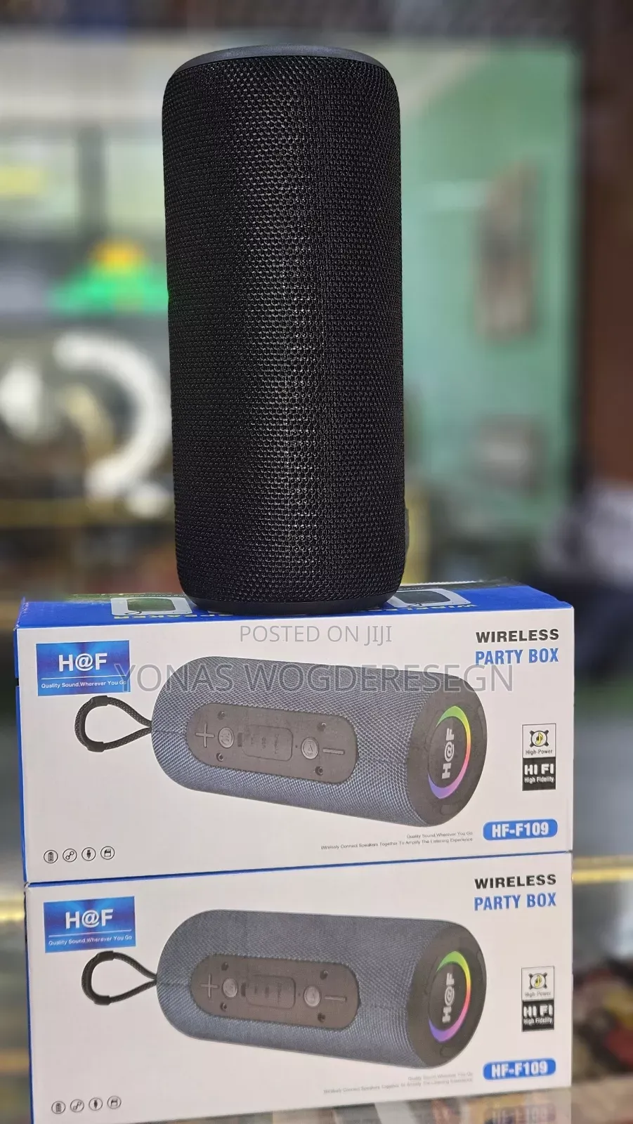 H at F Speaker – Your Portable Sound Companion