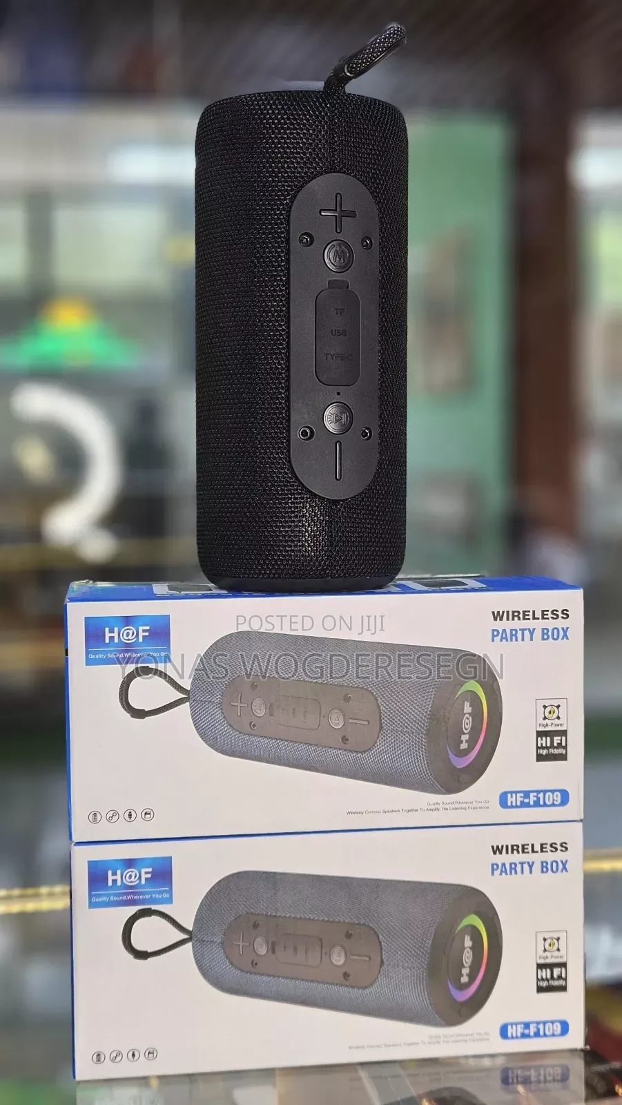 H at F Speaker – Your Portable Sound Companion