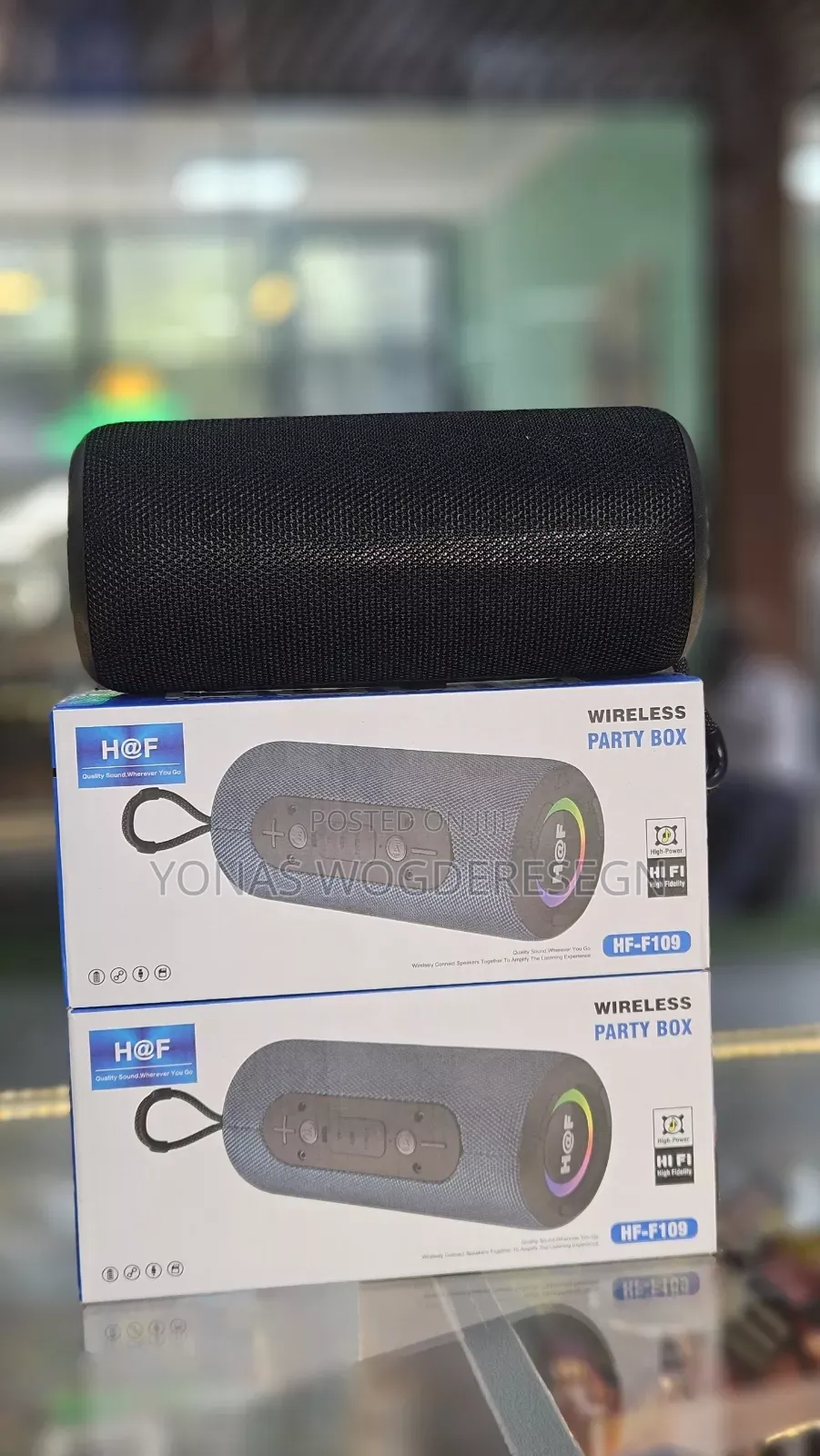 H at F Speaker – Your Portable Sound Companion