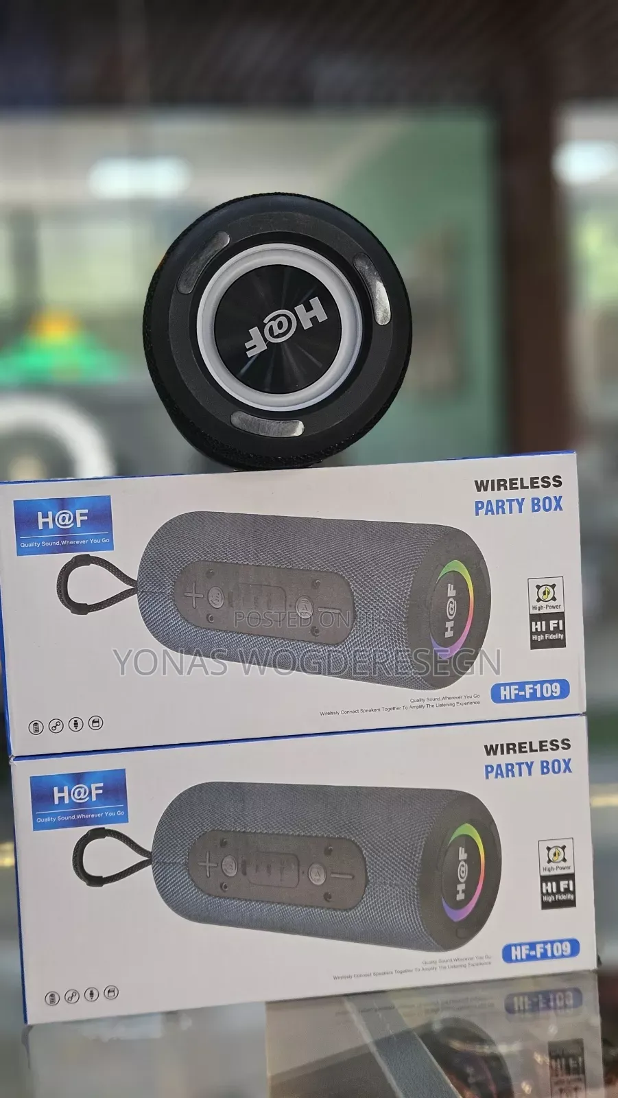 H at F Speaker – Your Portable Sound Companion