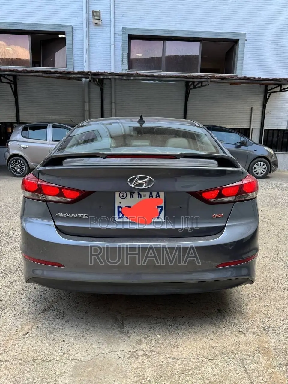 Hyundai Avante 2016 Blue