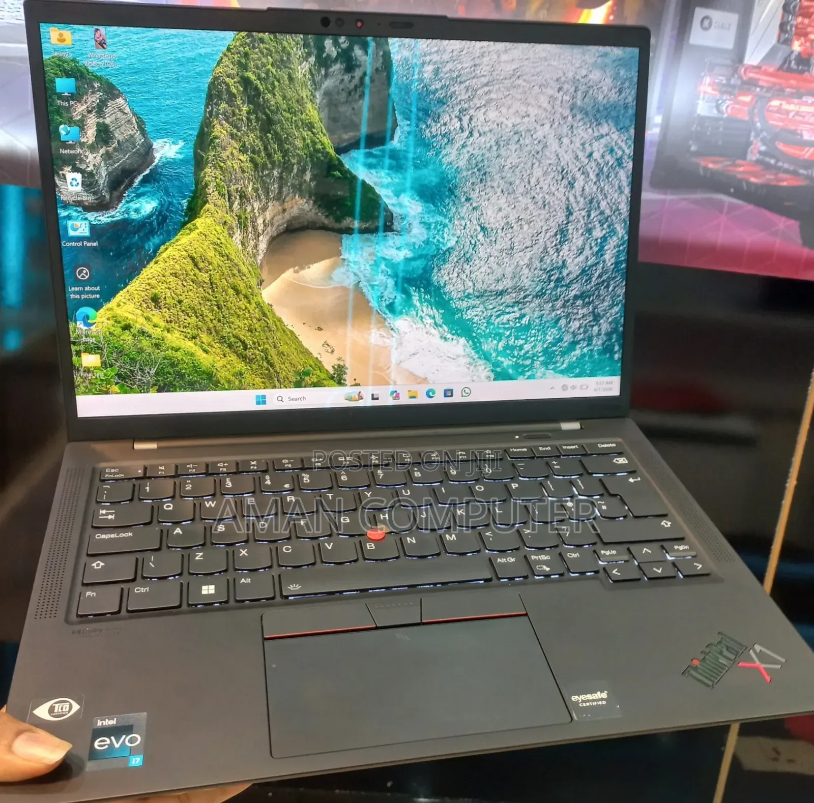 New Laptop Lenovo ThinkPad X1 Carbon 16GB Intel Core i7 SSD 1T