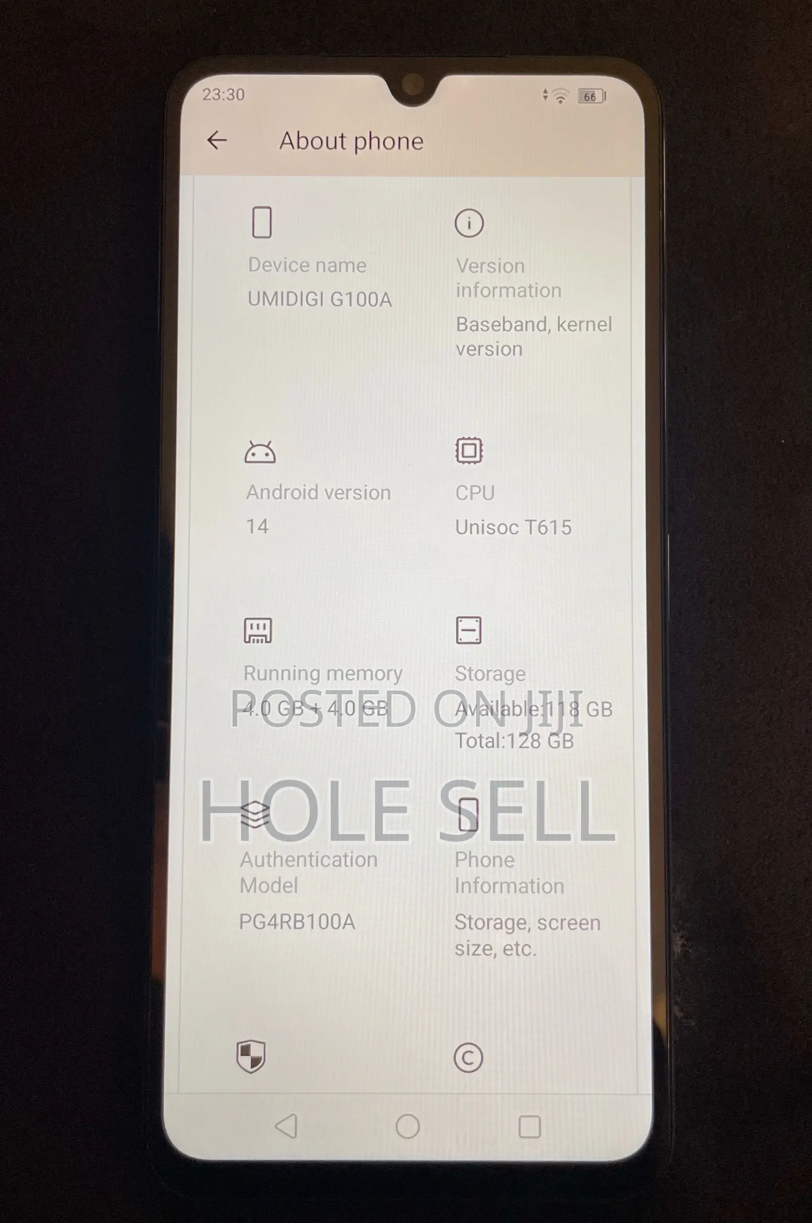 New Umidigi G5 Mecha 128 GB Blue