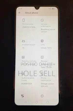 New Umidigi G5 Mecha 128 GB Blue