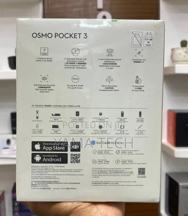 New Packed Dji Osmo Pocket 3 Creator Combo